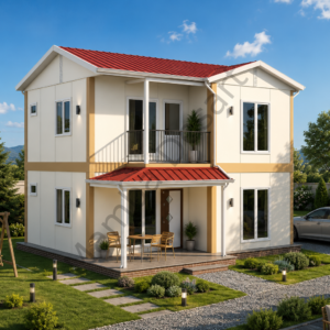 Home 100 m2 dubleks prefabrik ev fiyatlari