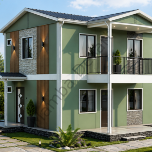 110 m2 cift katli prefabrik ev modelleri istanbul