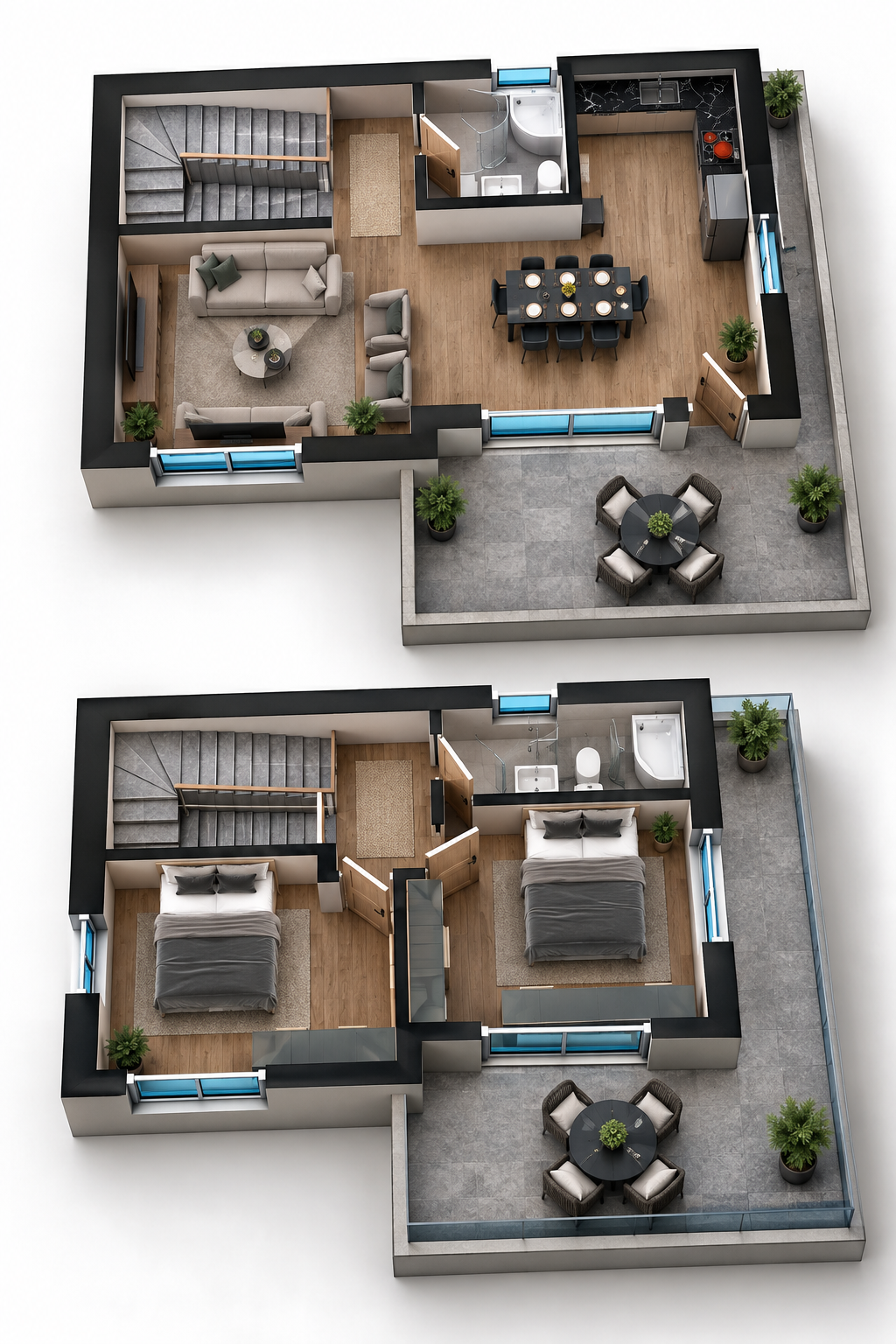 130 m2 luks hafif çelik ev modelleri 130 m2 luks hafif çelik ev modelleri