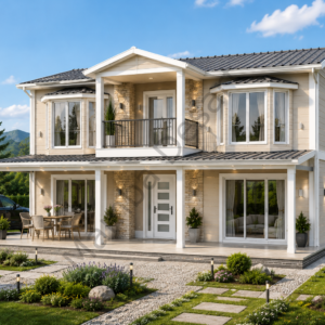 160 m2 dubleks anahtar teslim prefabrik ev fiyati
