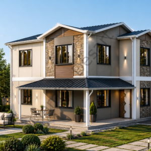 4 1 140 m2 cift katli dubleks prefabrik evler