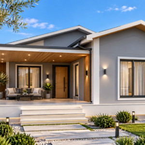 70 m2 hafif çelik ev tek katli hobi koy evleri villa