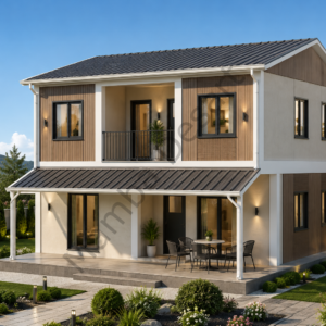 satilik anahtar teslim dubleks prefabrik evler